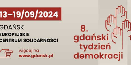 Powiększ grafikę: na jasnym tle podane w czerwonej ramce podane daty wydarzenia. Po prawej stronie logo i hasło wydarzenia