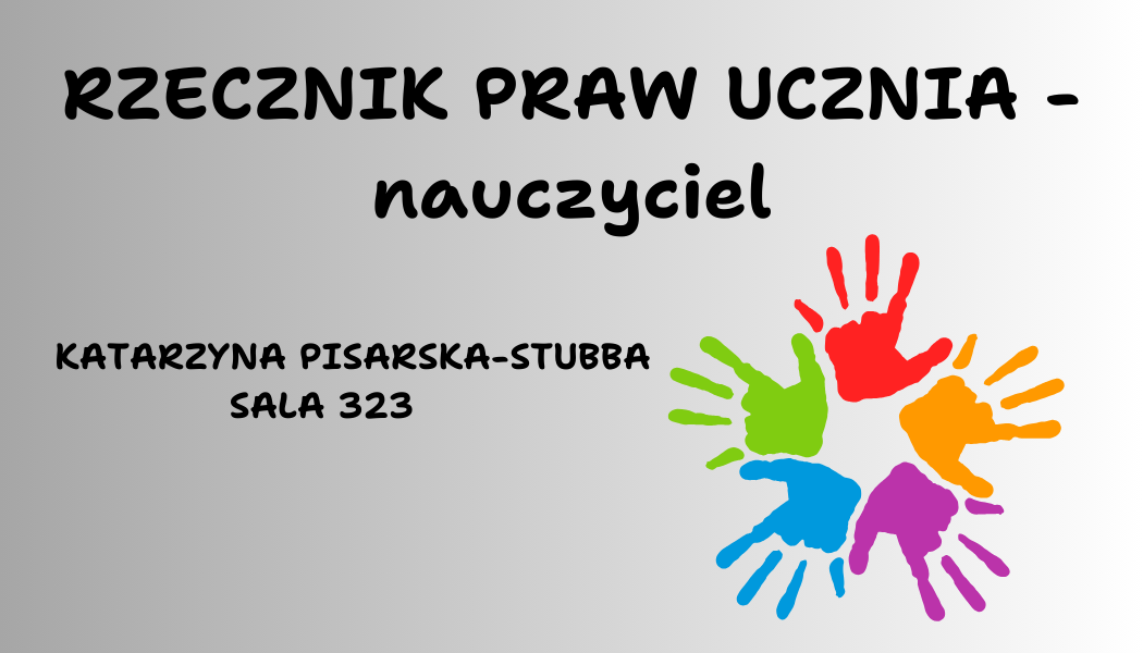 Wizytówka rzzecznika praw ucznia - nauczyciel